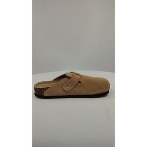 Quince Tan Suede Slip-On Shoes